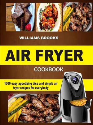 cover image of Air fryer cookbook